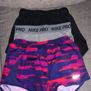 3 PAIRS NIKE ATHLETIC SHORTS !!!